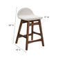 Juno Wood Counter Stool - Set of 2 By Modway - EEI-6555 | Counter Stools | Modishstore - 17