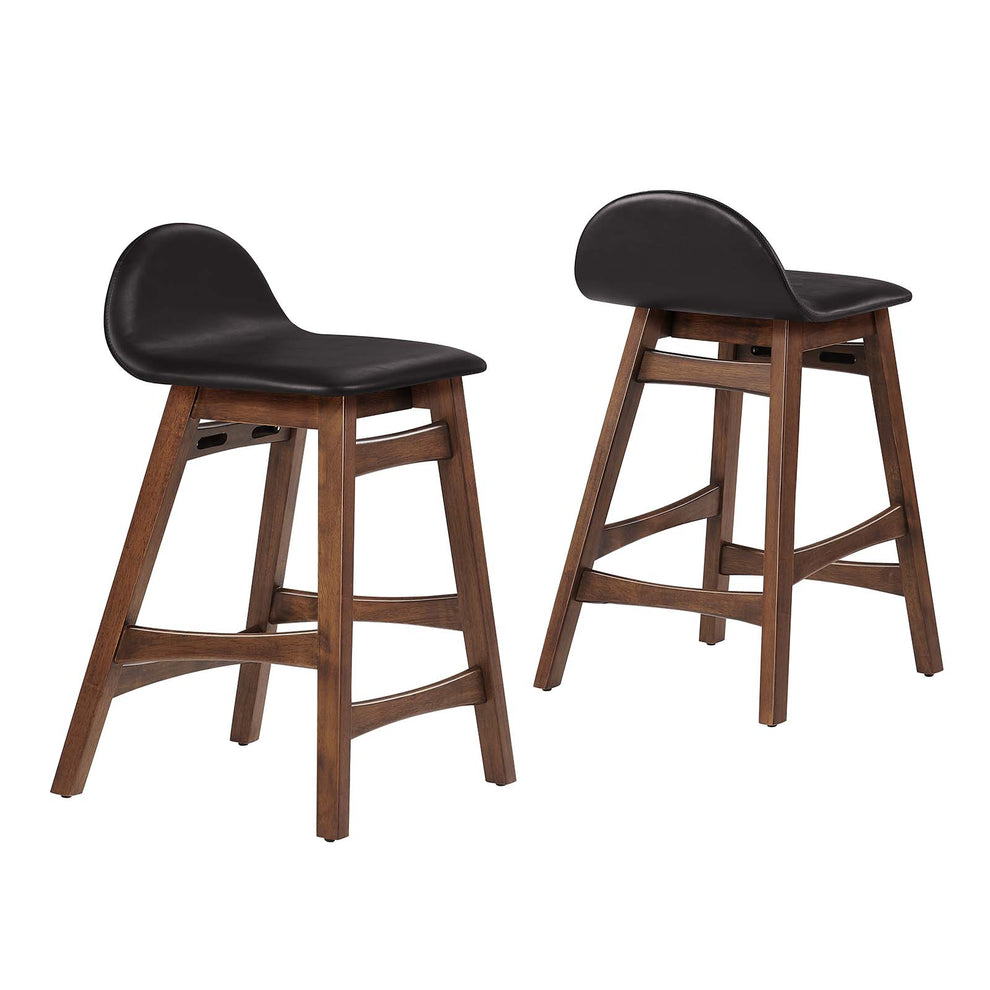 Juno Wood Counter Stool - Set of 2 By Modway - EEI-6556 | Counter Stools | Modishstore - 9
