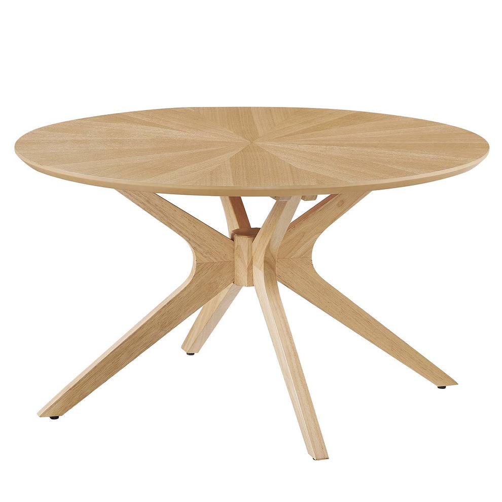 Crossroads Round Wood Coffee Table By Modway - EEI-6557 | Coffee Tables | Modishstore - 2