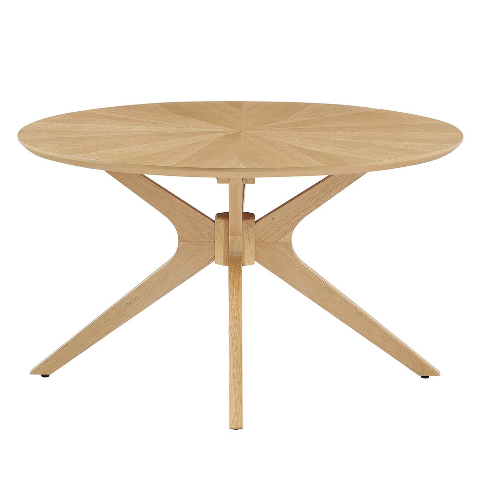 Crossroads Round Wood Coffee Table By Modway - EEI-6557 | Coffee Tables | Modishstore - 3