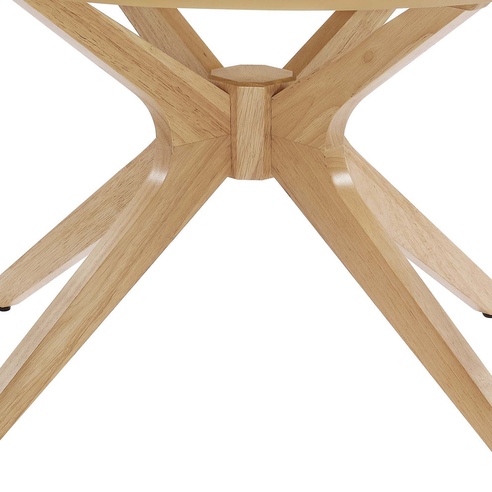 Crossroads Round Wood Coffee Table By Modway - EEI-6557 | Coffee Tables | Modishstore - 6