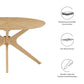 Crossroads Round Wood Coffee Table By Modway - EEI-6557 | Coffee Tables | Modway - 7