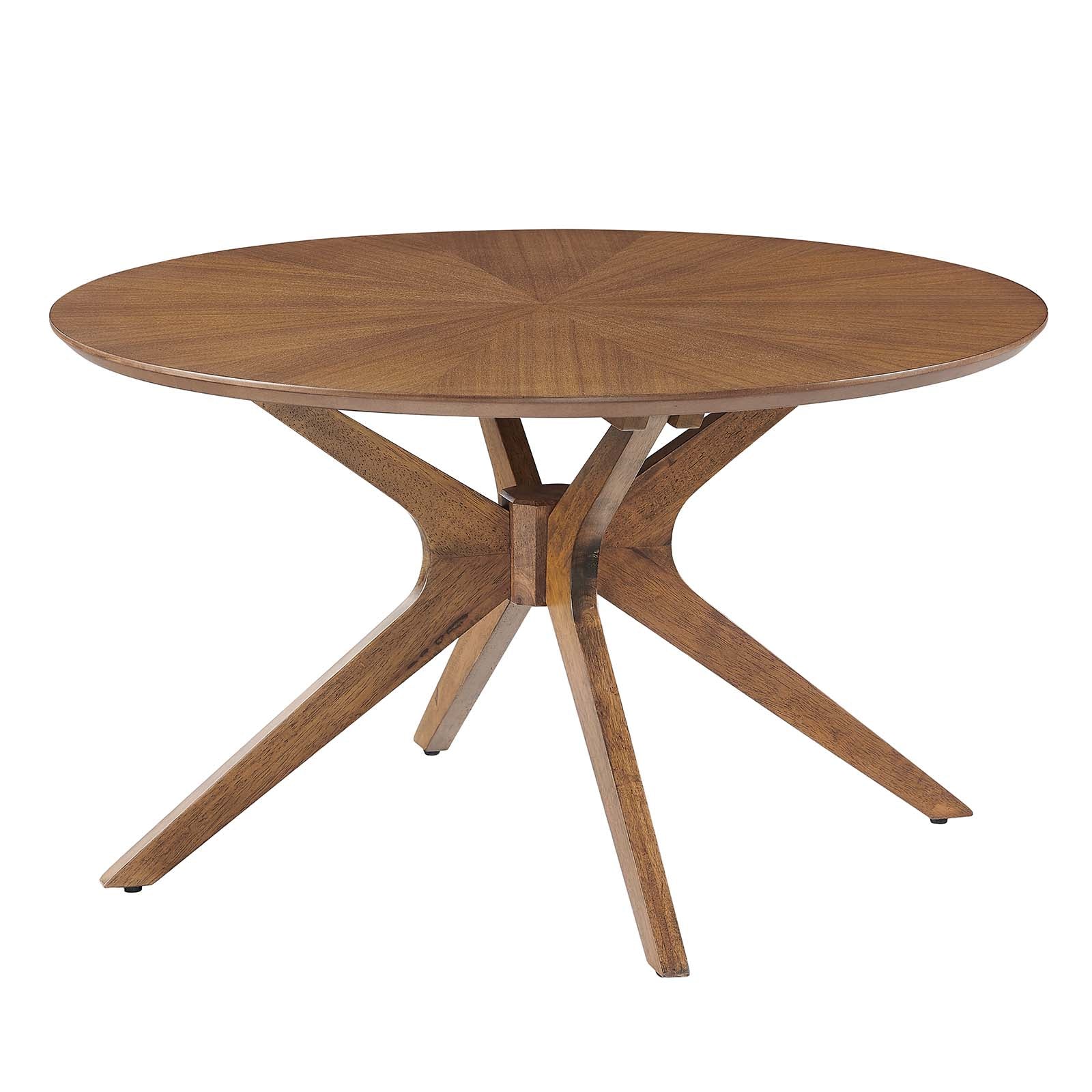 Crossroads Round Wood Coffee Table By Modway - EEI-6557 | Coffee Tables | Modishstore - 9