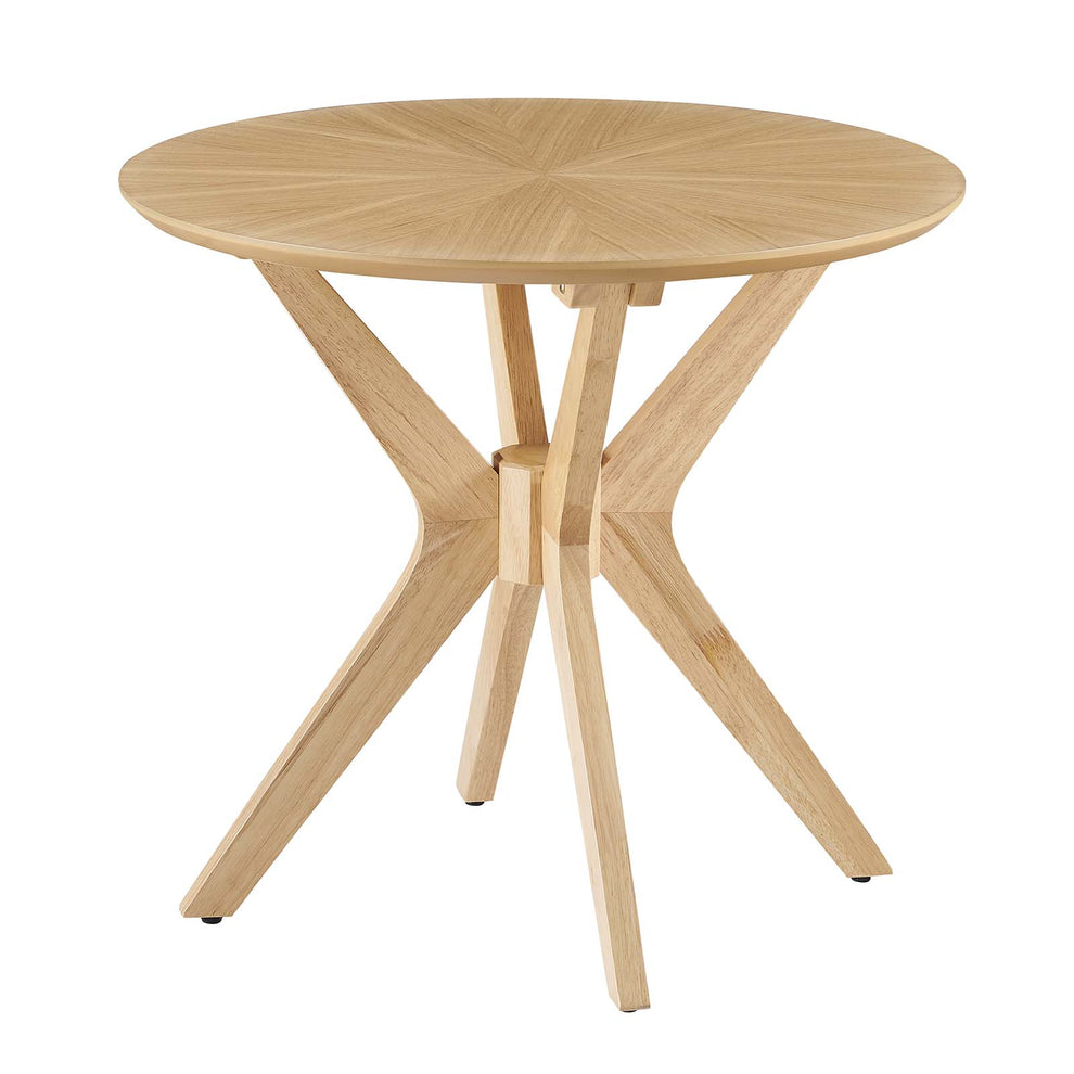 Crossroads 24” Round Wood Side Table By Modway - EEI-6558 | Side Tables | Modishstore - 2