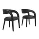 Pinnacle Vegan Leather Dining Chair Set of Two By Modway - EEI-6561 | Dining Chairs | Modway - 2