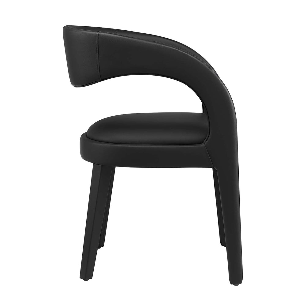 Pinnacle Vegan Leather Dining Chair Set of Two By Modway - EEI-6561 | Dining Chairs | Modishstore - 3
