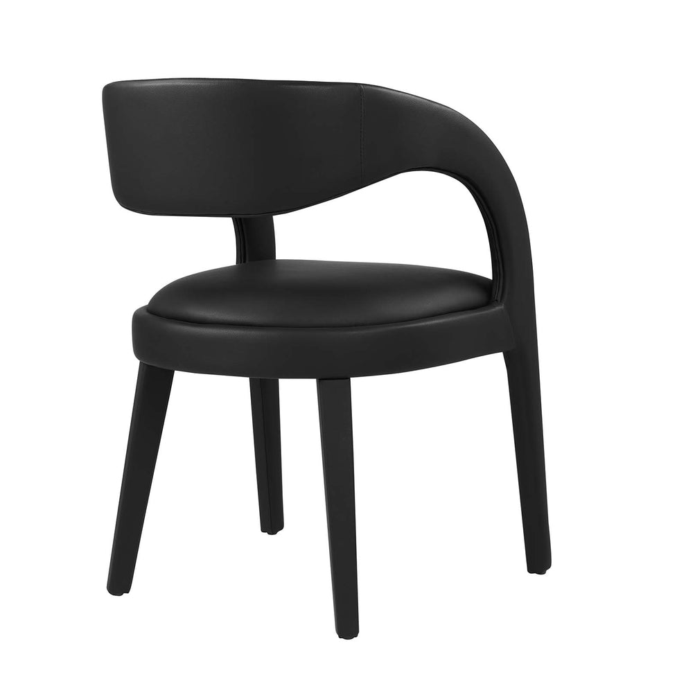 Pinnacle Vegan Leather Dining Chair Set of Two By Modway - EEI-6561 | Dining Chairs | Modishstore - 4