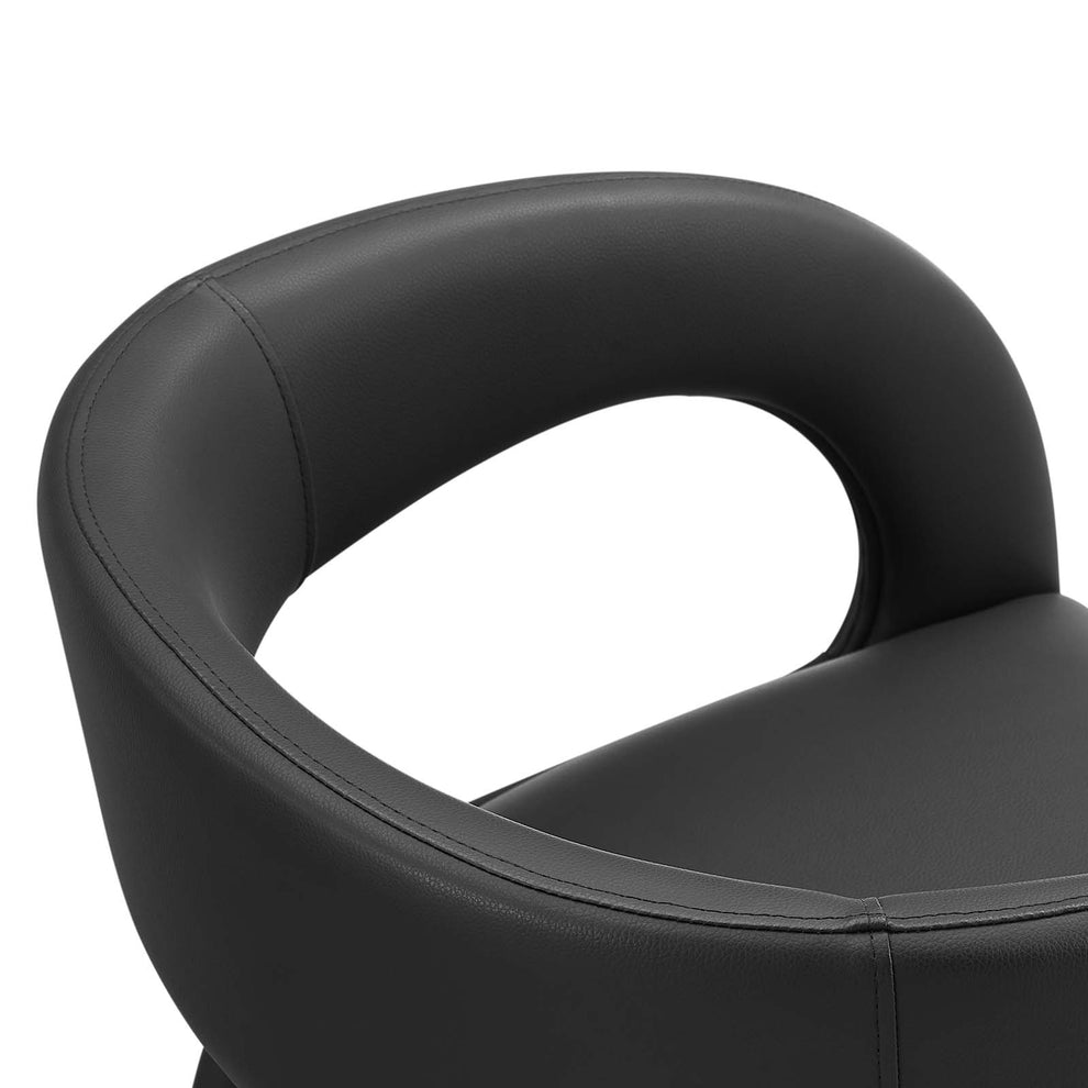Pinnacle Vegan Leather Dining Chair Set of Two By Modway - EEI-6561 | Dining Chairs | Modishstore - 6