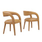 Pinnacle Vegan Leather Dining Chair Set of Two By Modway - EEI-6561 | Dining Chairs | Modway - 10
