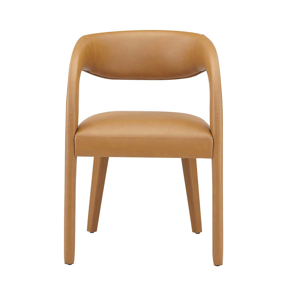 Pinnacle Vegan Leather Dining Chair Set of Two By Modway - EEI-6561 | Dining Chairs | Modishstore - 14
