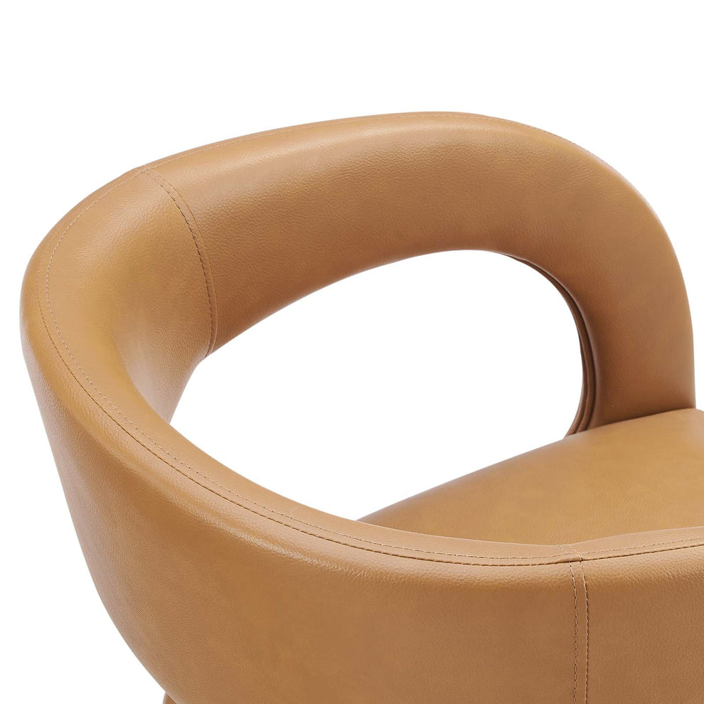 Pinnacle Vegan Leather Dining Chair Set of Two By Modway - EEI-6561 | Dining Chairs | Modishstore - 15