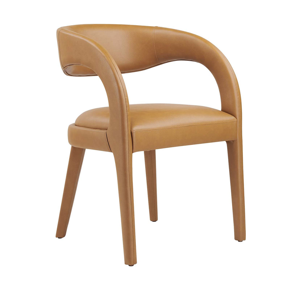 Pinnacle Vegan Leather Dining Chair Set of Two By Modway - EEI-6561 | Dining Chairs | Modishstore - 16