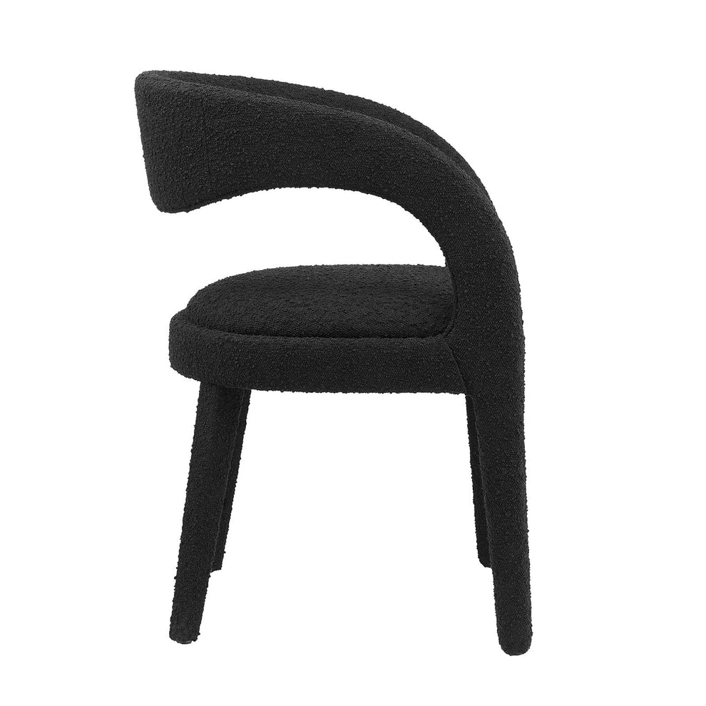 Pinnacle Boucle Upholstered Dining Chair Set of Two By Modway - EEI-6562 | Dining Chairs | Modishstore - 3