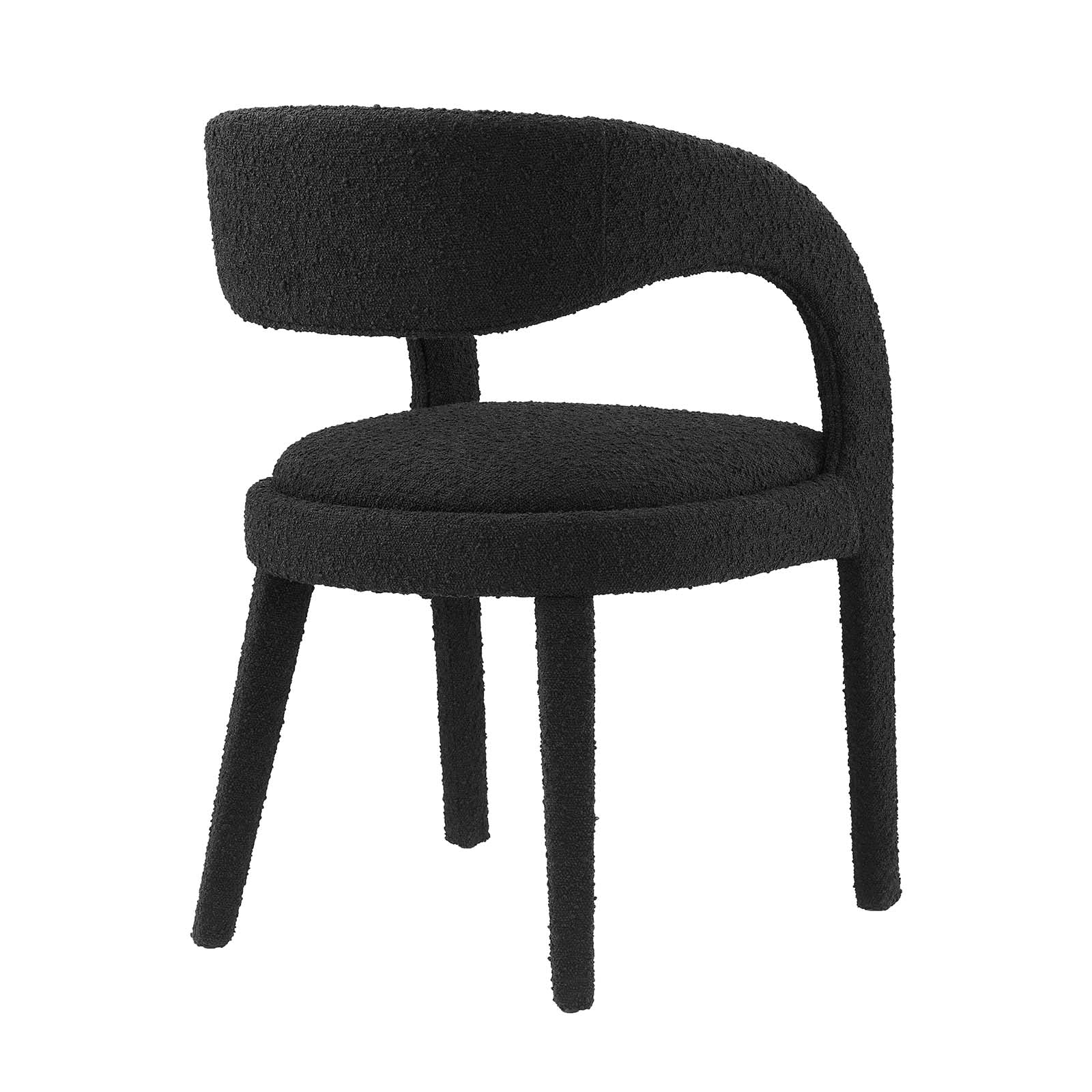 Pinnacle Boucle Upholstered Dining Chair Set of Two By Modway - EEI-6562 | Dining Chairs | Modishstore - 4