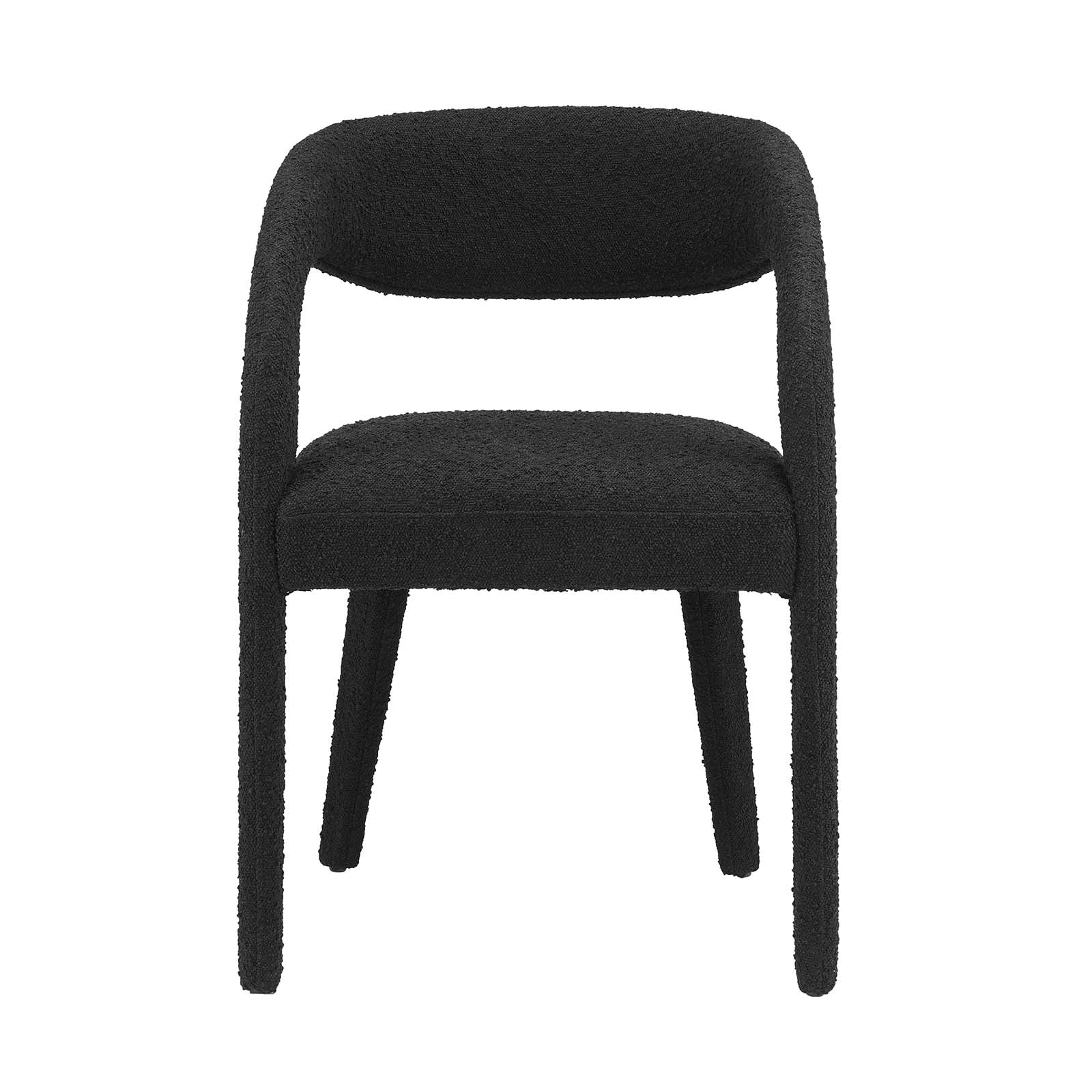 Pinnacle Boucle Upholstered Dining Chair Set of Two By Modway - EEI-6562 | Dining Chairs | Modishstore - 5