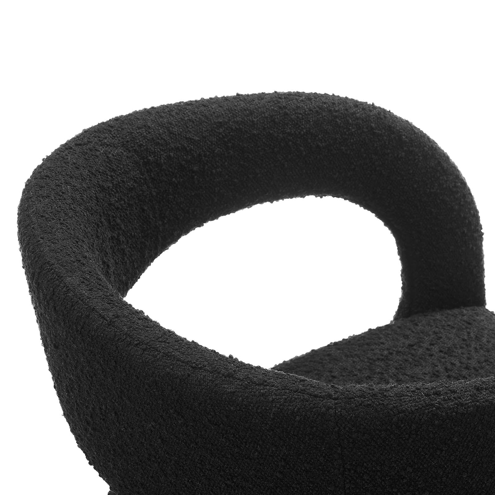 Pinnacle Boucle Upholstered Dining Chair Set of Two By Modway - EEI-6562 | Dining Chairs | Modishstore - 6