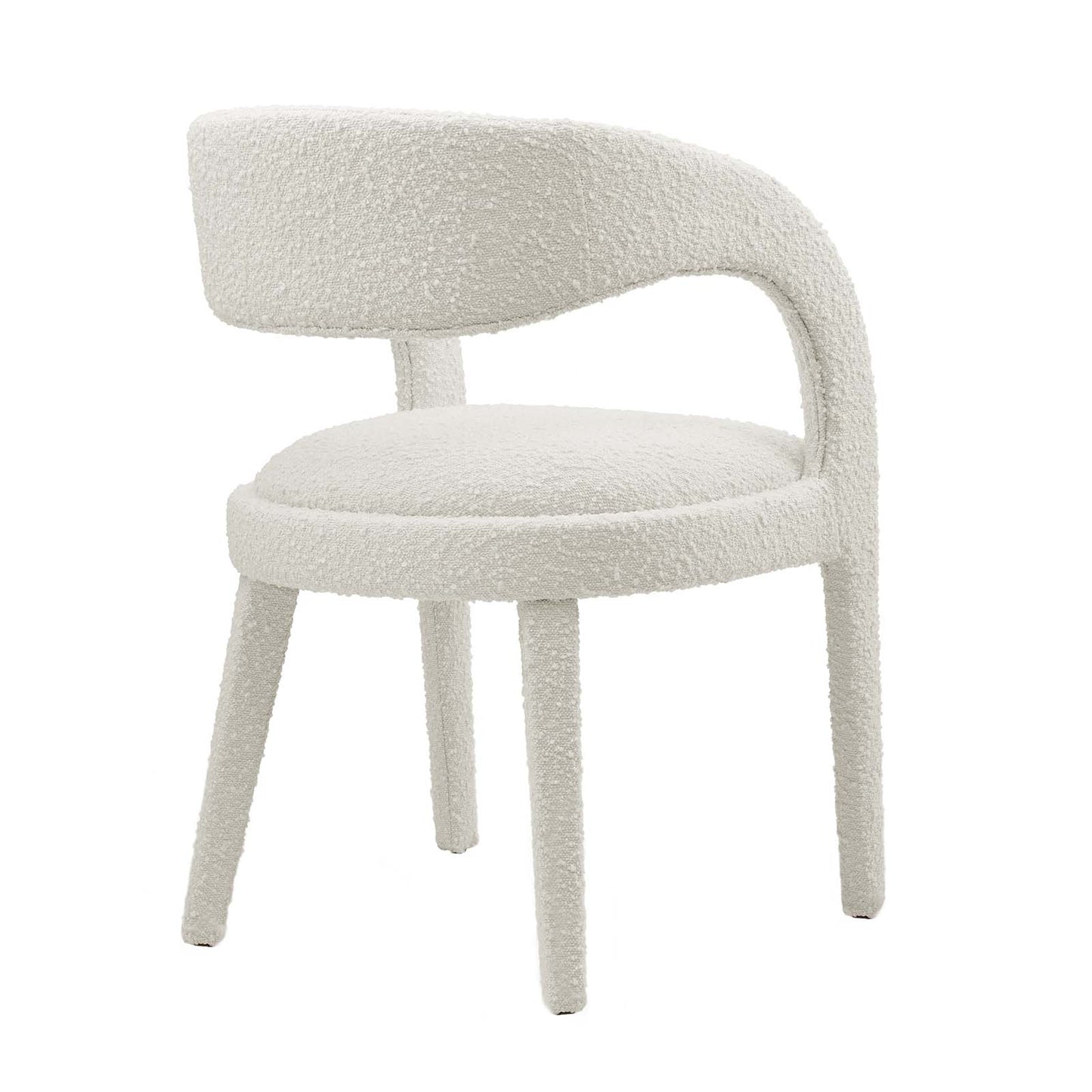 Pinnacle Boucle Upholstered Dining Chair Set of Two By Modway - EEI-6562 | Dining Chairs | Modway - 13
