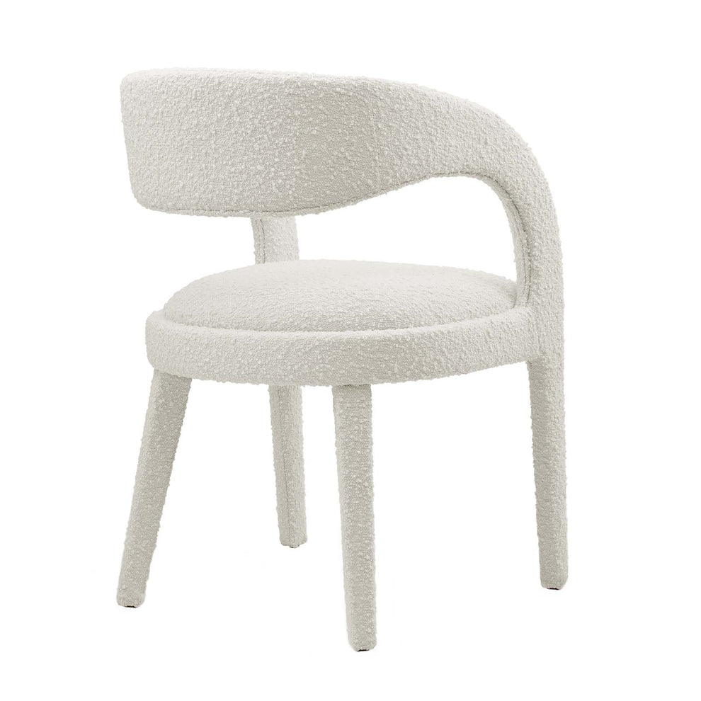 Pinnacle Boucle Upholstered Dining Chair Set of Two By Modway - EEI-6562 | Dining Chairs | Modishstore - 13