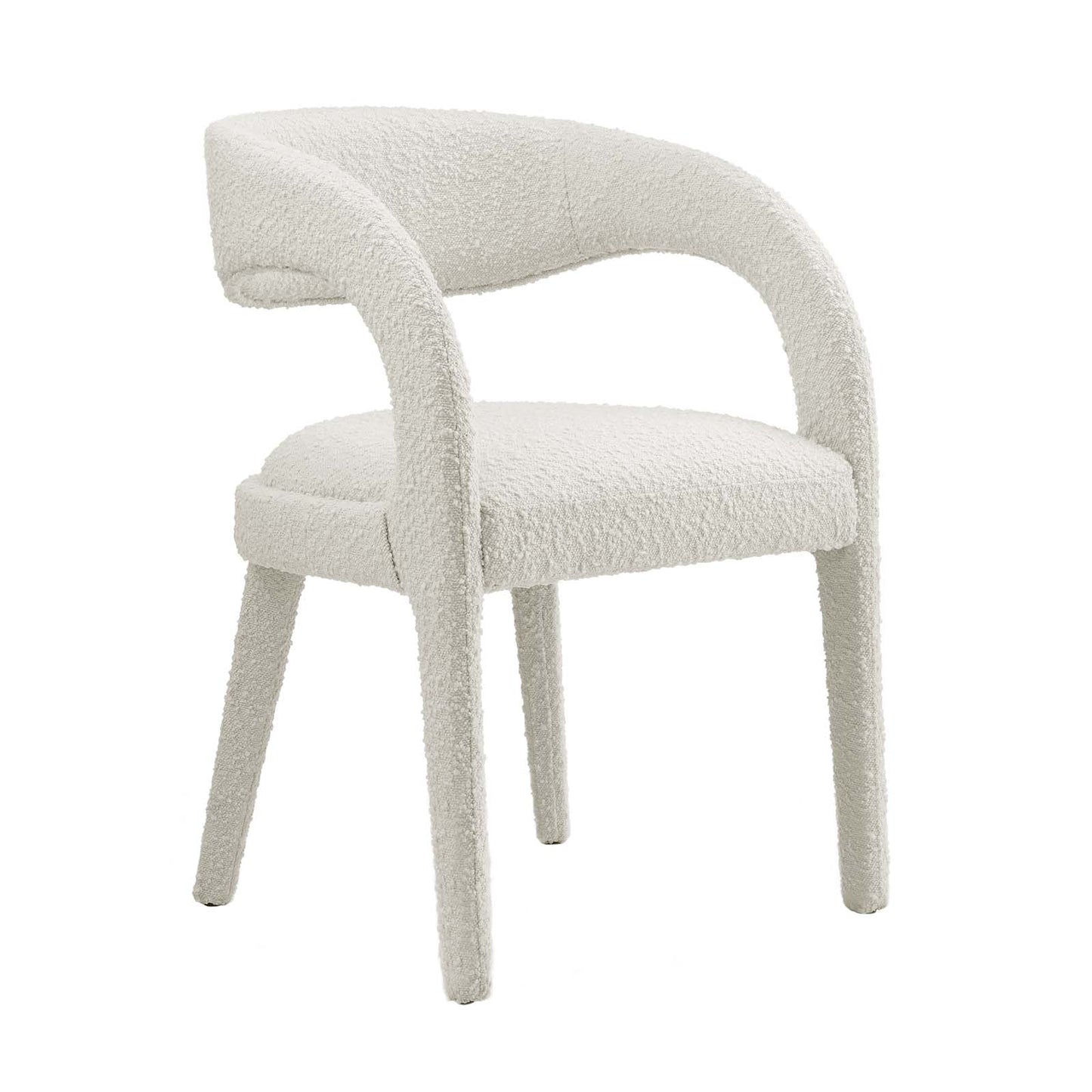 Pinnacle Boucle Upholstered Dining Chair Set of Two By Modway - EEI-6562 | Dining Chairs | Modishstore - 16