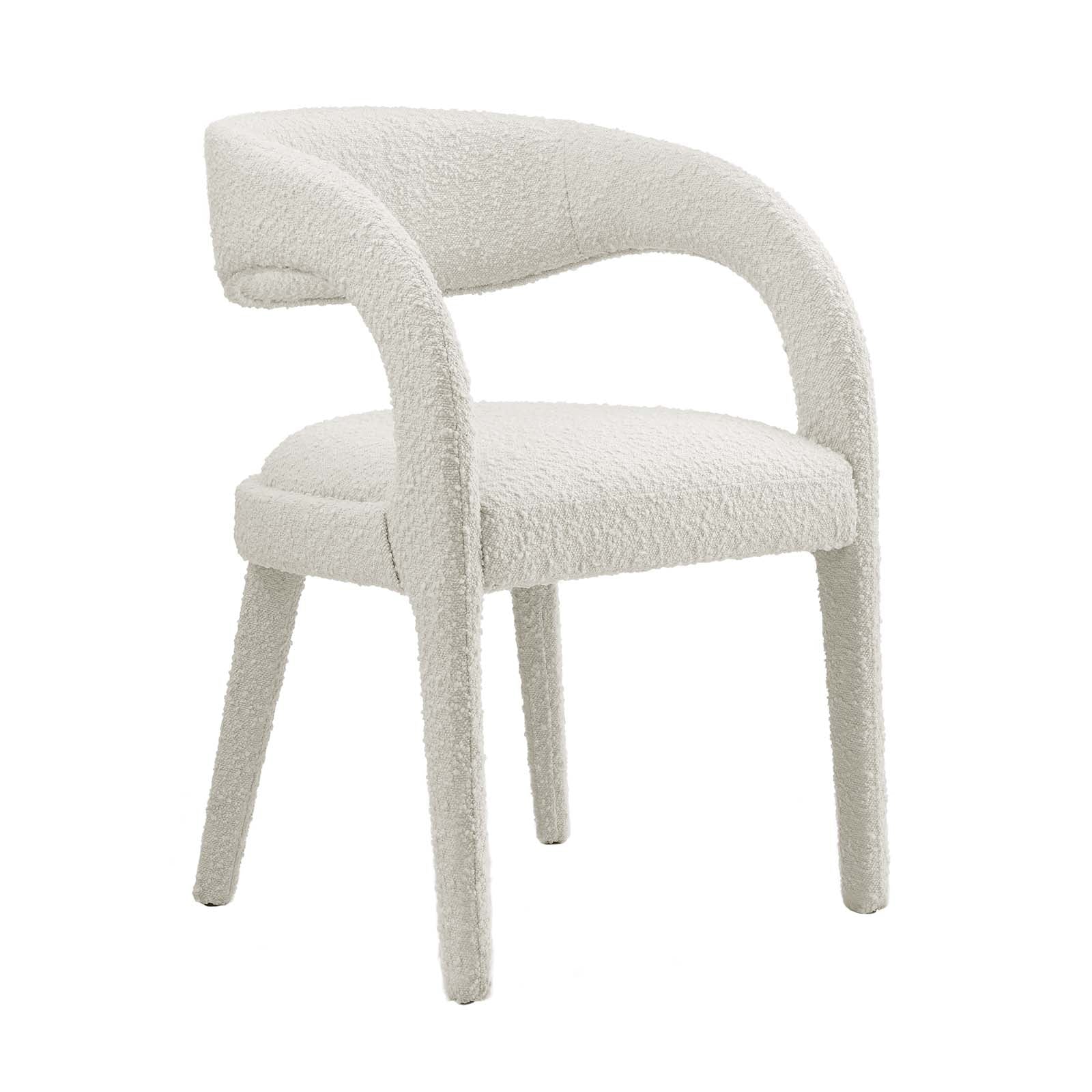 Pinnacle Boucle Upholstered Dining Chair Set of Two By Modway - EEI-6562 | Dining Chairs | Modishstore - 16