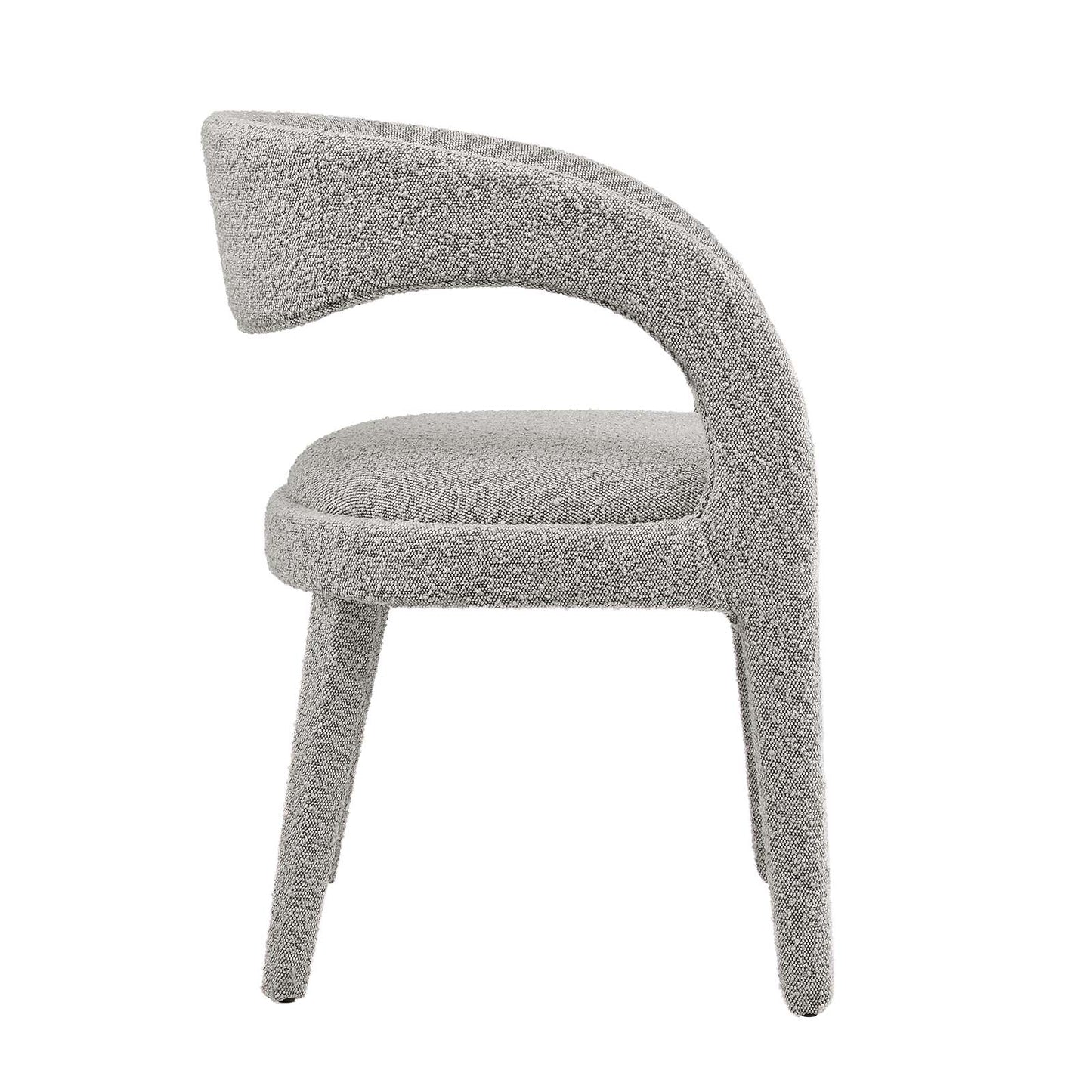Pinnacle Boucle Upholstered Dining Chair Set of Two By Modway - EEI-6562 | Dining Chairs | Modishstore - 21