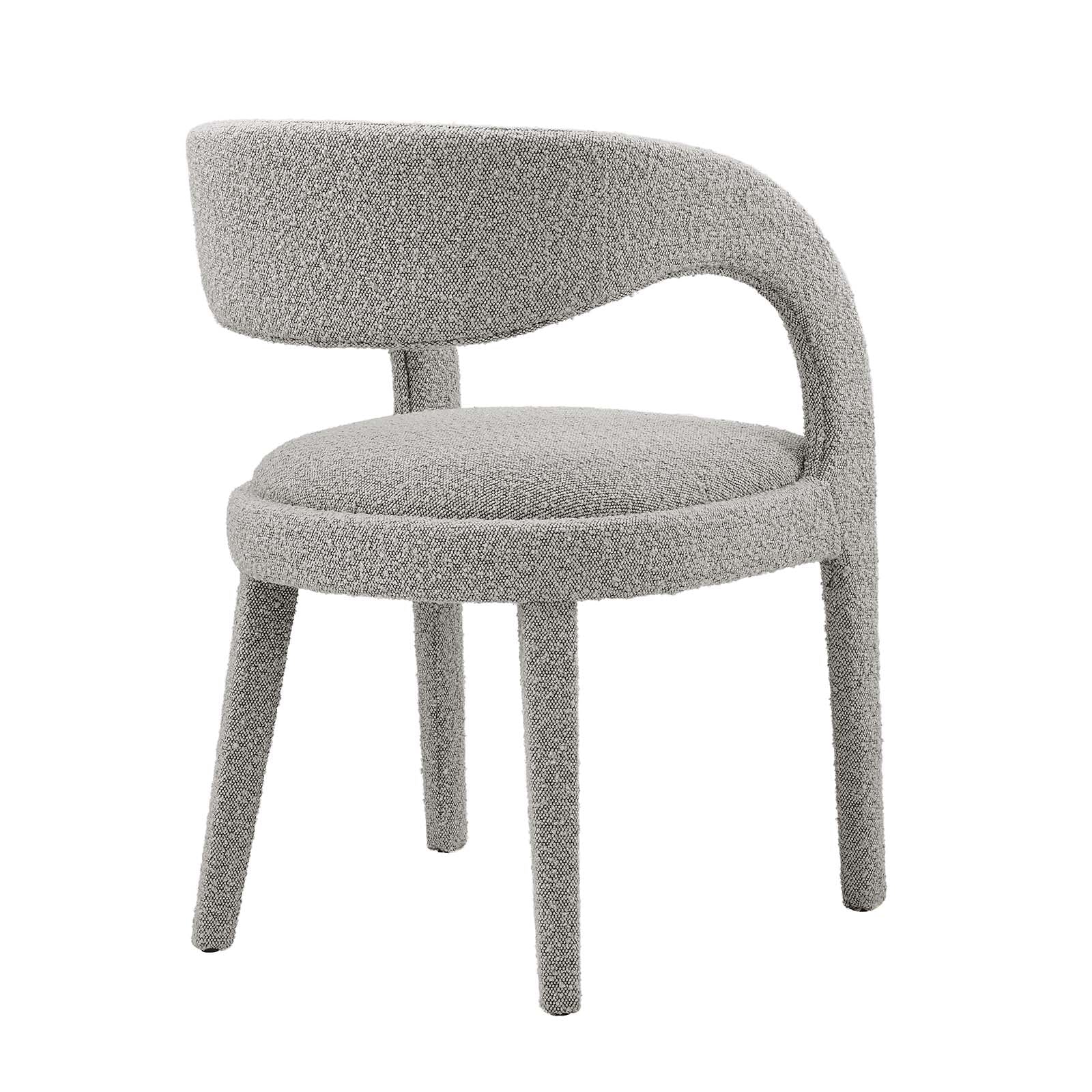Pinnacle Boucle Upholstered Dining Chair Set of Two By Modway - EEI-6562 | Dining Chairs | Modishstore - 22