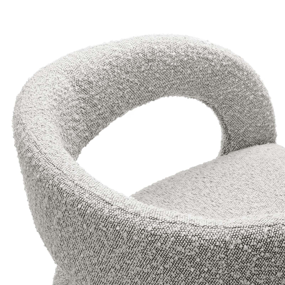 Pinnacle Boucle Upholstered Dining Chair Set of Two By Modway - EEI-6562 | Dining Chairs | Modishstore - 24
