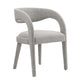 Pinnacle Boucle Upholstered Dining Chair Set of Two By Modway - EEI-6562 | Dining Chairs | Modway - 25