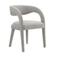 Pinnacle Boucle Upholstered Dining Chair Set of Two By Modway - EEI-6562 | Dining Chairs | Modishstore - 25