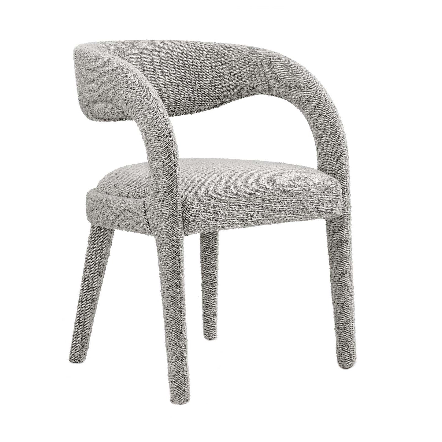 Pinnacle Boucle Upholstered Dining Chair Set of Two By Modway - EEI-6562 | Dining Chairs | Modishstore - 25