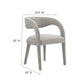 Pinnacle Boucle Upholstered Dining Chair Set of Two By Modway - EEI-6562 | Dining Chairs | Modway - 27