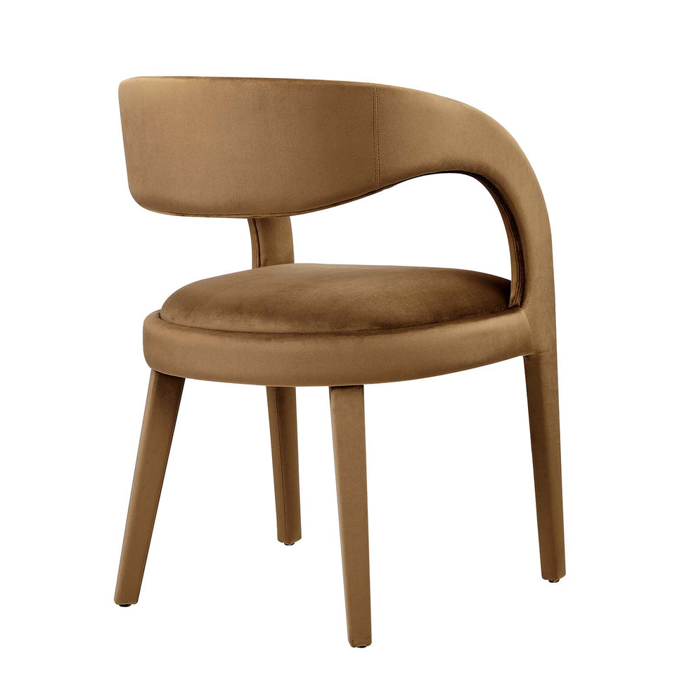 Pinnacle Performance Velvet Dining Chair Set of Two By Modway - EEI-6563 | Dining Chairs | Modishstore - 4