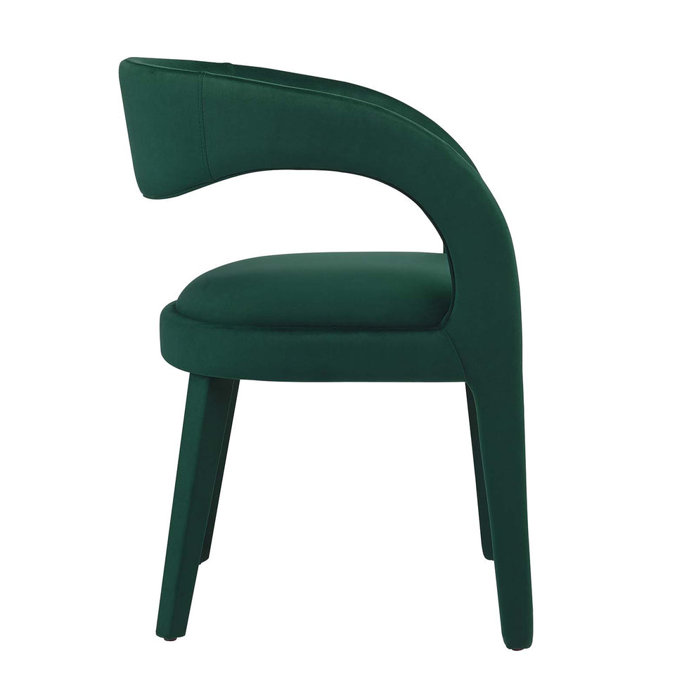 Pinnacle Performance Velvet Dining Chair Set of Two By Modway - EEI-6563 | Dining Chairs | Modishstore - 12