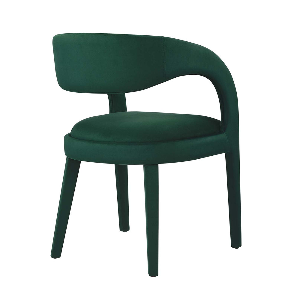 Pinnacle Performance Velvet Dining Chair Set of Two By Modway - EEI-6563 | Dining Chairs | Modishstore - 13