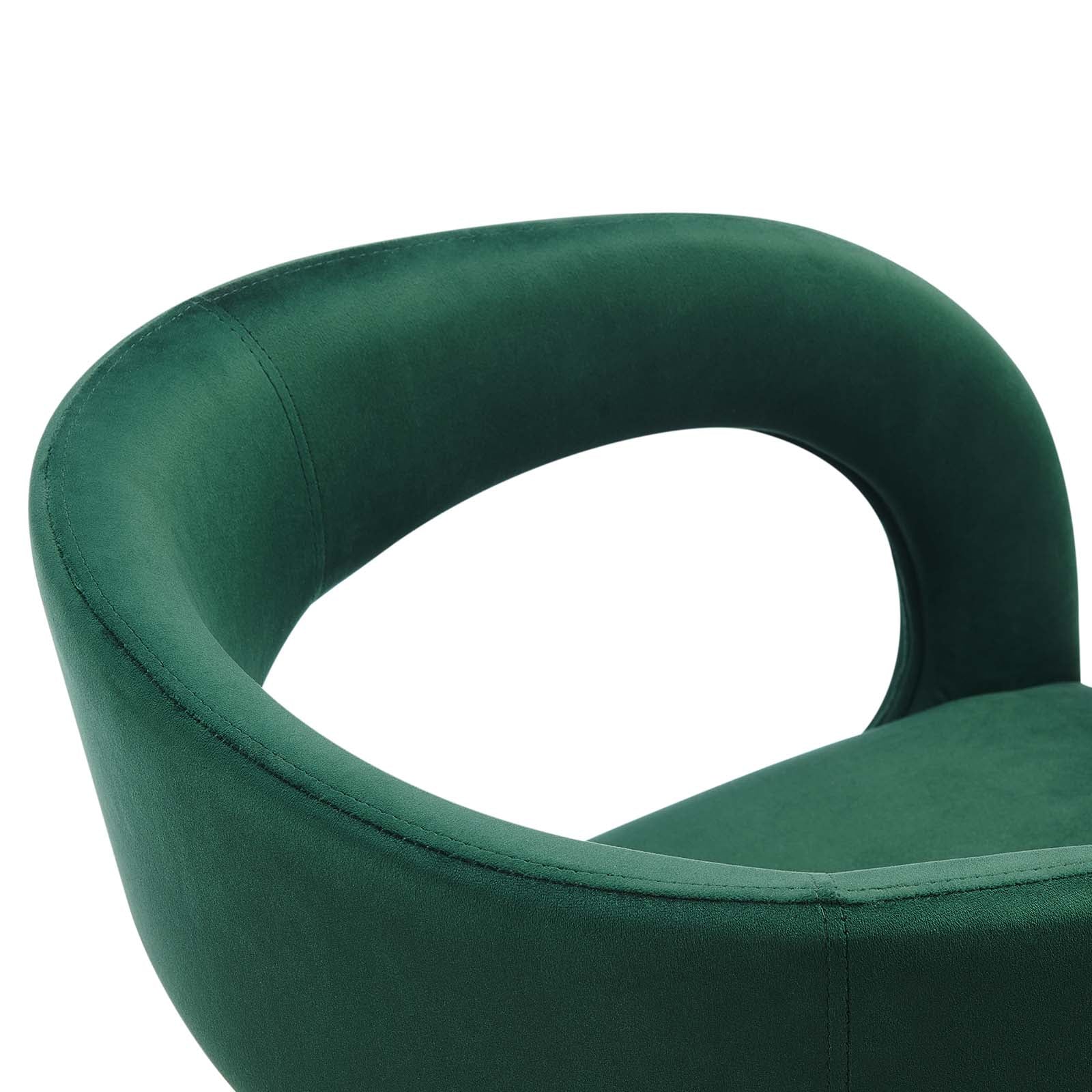 Pinnacle Performance Velvet Dining Chair Set of Two By Modway - EEI-6563 | Dining Chairs | Modishstore - 15