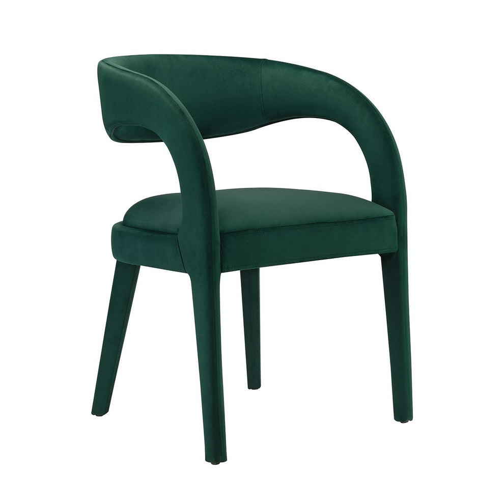 Pinnacle Performance Velvet Dining Chair Set of Two By Modway - EEI-6563 | Dining Chairs | Modishstore - 16