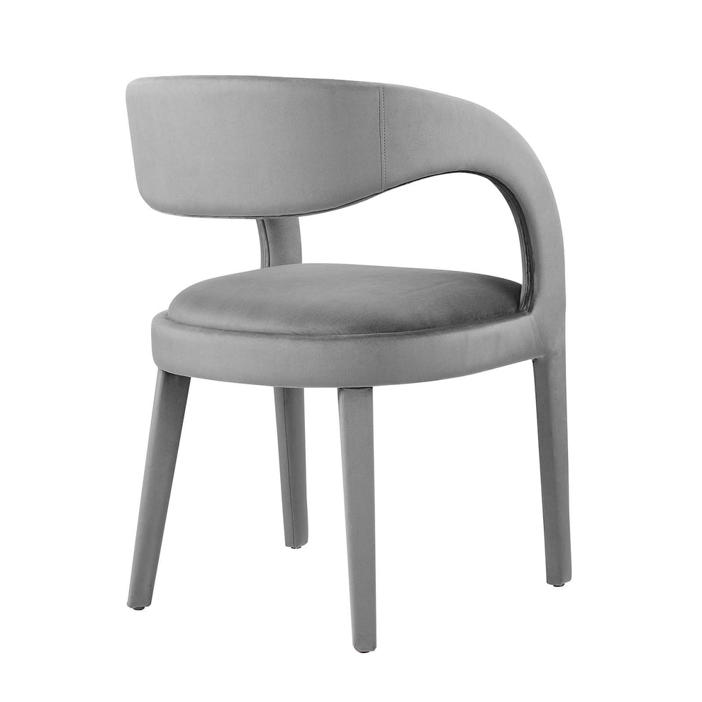 Pinnacle Performance Velvet Dining Chair Set of Two By Modway - EEI-6563 | Dining Chairs | Modishstore - 22