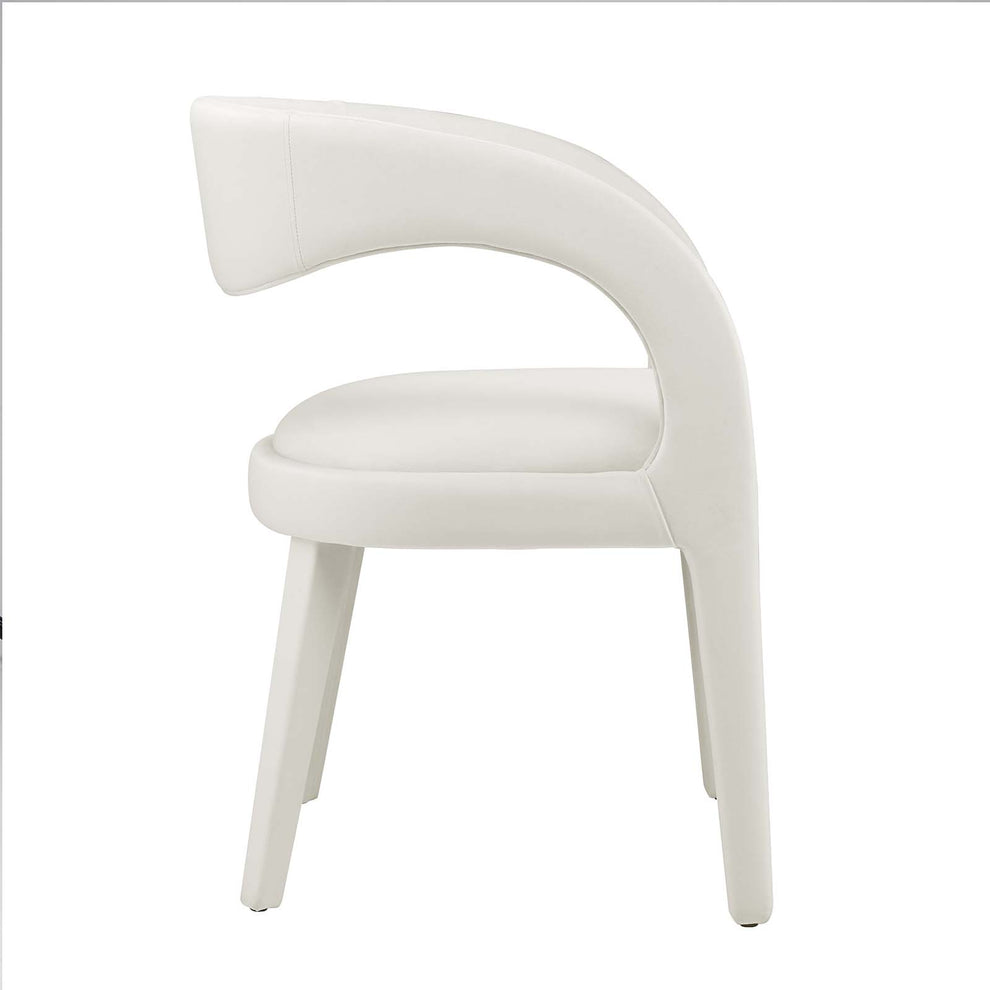 Pinnacle Performance Velvet Dining Chair Set of Two By Modway - EEI-6563 | Dining Chairs | Modishstore - 30