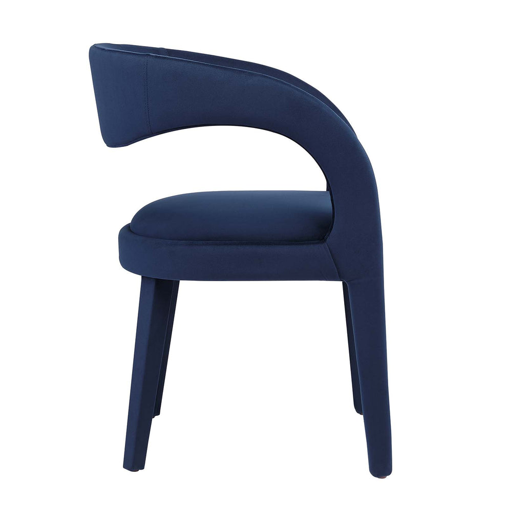 Pinnacle Performance Velvet Dining Chair Set of Two By Modway - EEI-6563 | Dining Chairs | Modishstore - 39