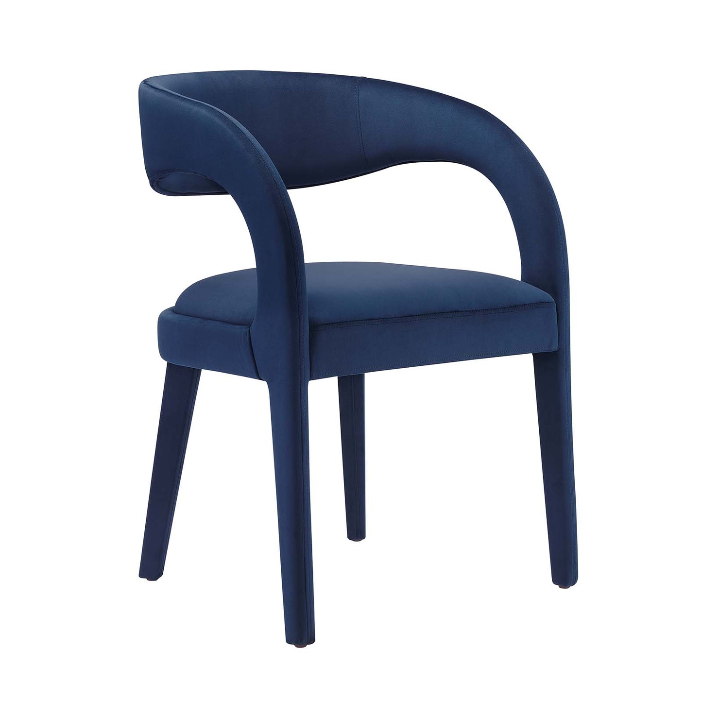 Pinnacle Performance Velvet Dining Chair Set of Two By Modway - EEI-6563 | Dining Chairs | Modway - 43