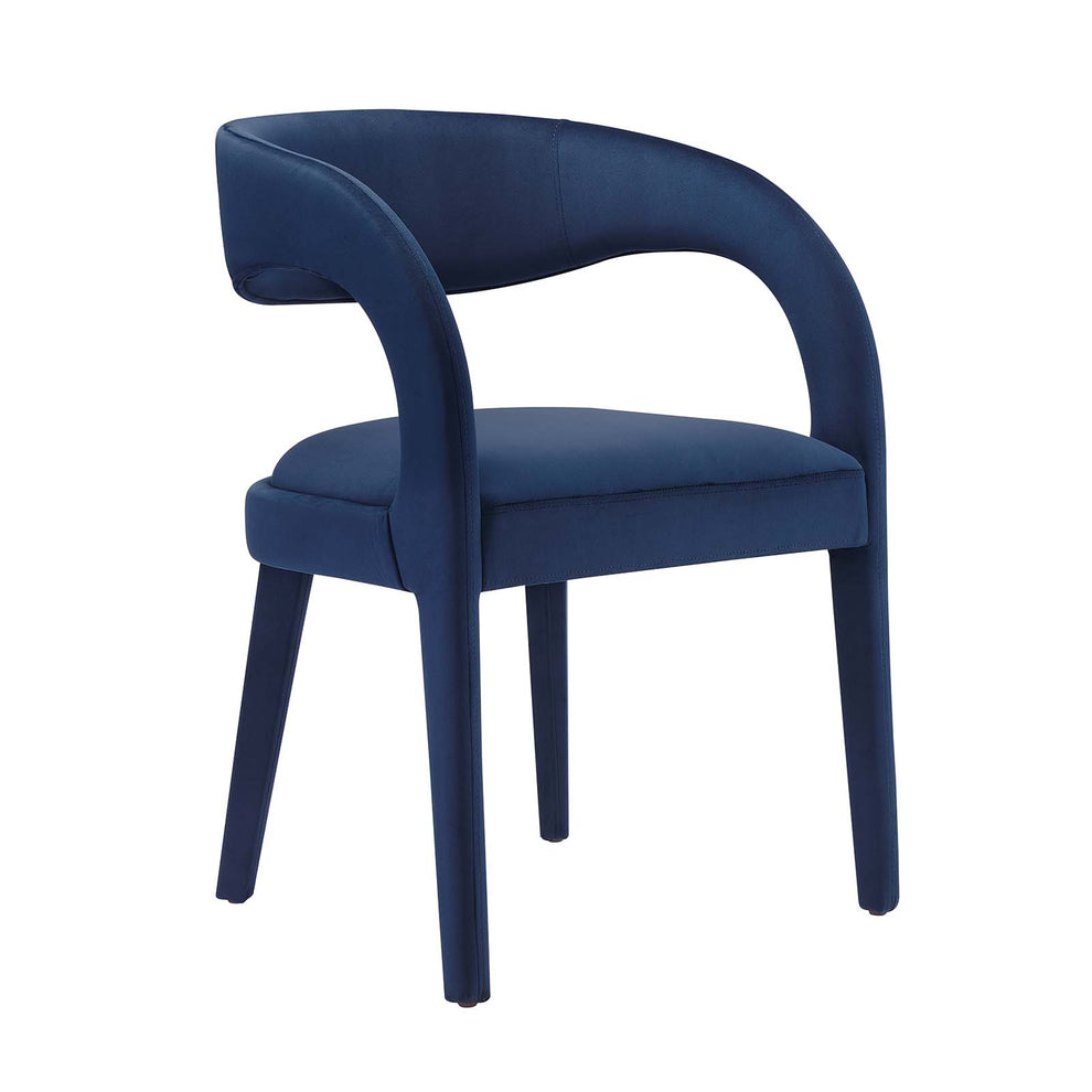 Pinnacle Performance Velvet Dining Chair Set of Two By Modway - EEI-6563 | Dining Chairs | Modishstore - 43
