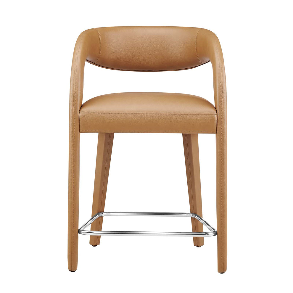 Pinnacle Vegan Leather Counter Stool Set of Two By Modway - EEI-6564 | Counter Stools | Modishstore - 14