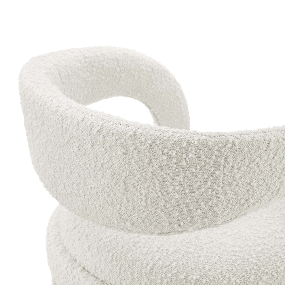 Pinnacle Boucle Upholstered Counter Stool Set of Two By Modway - EEI-6565 | Counter Stools | Modishstore - 15