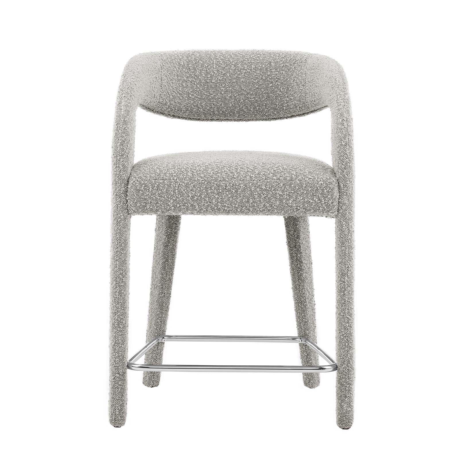 Pinnacle Boucle Upholstered Counter Stool Set of Two By Modway - EEI-6565 | Counter Stools | Modishstore - 23