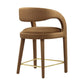 Pinnacle Performance Velvet Counter Stool Set of Two By Modway - EEI-6566 | Counter Stools | Modishstore - 4