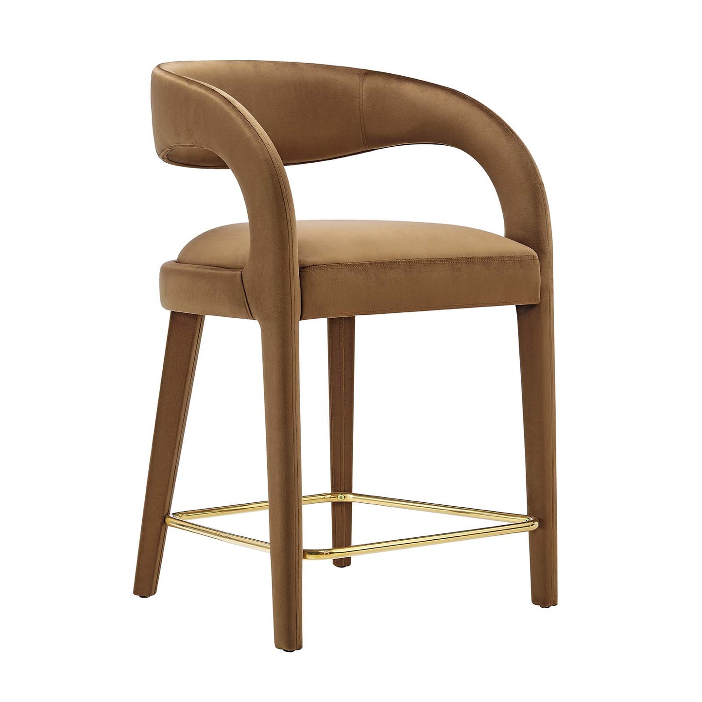 Pinnacle Performance Velvet Counter Stool Set of Two By Modway - EEI-6566 | Counter Stools | Modishstore - 7
