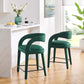 Pinnacle Performance Velvet Counter Stool Set of Two By Modway - EEI-6566 | Counter Stools | Modishstore - 11