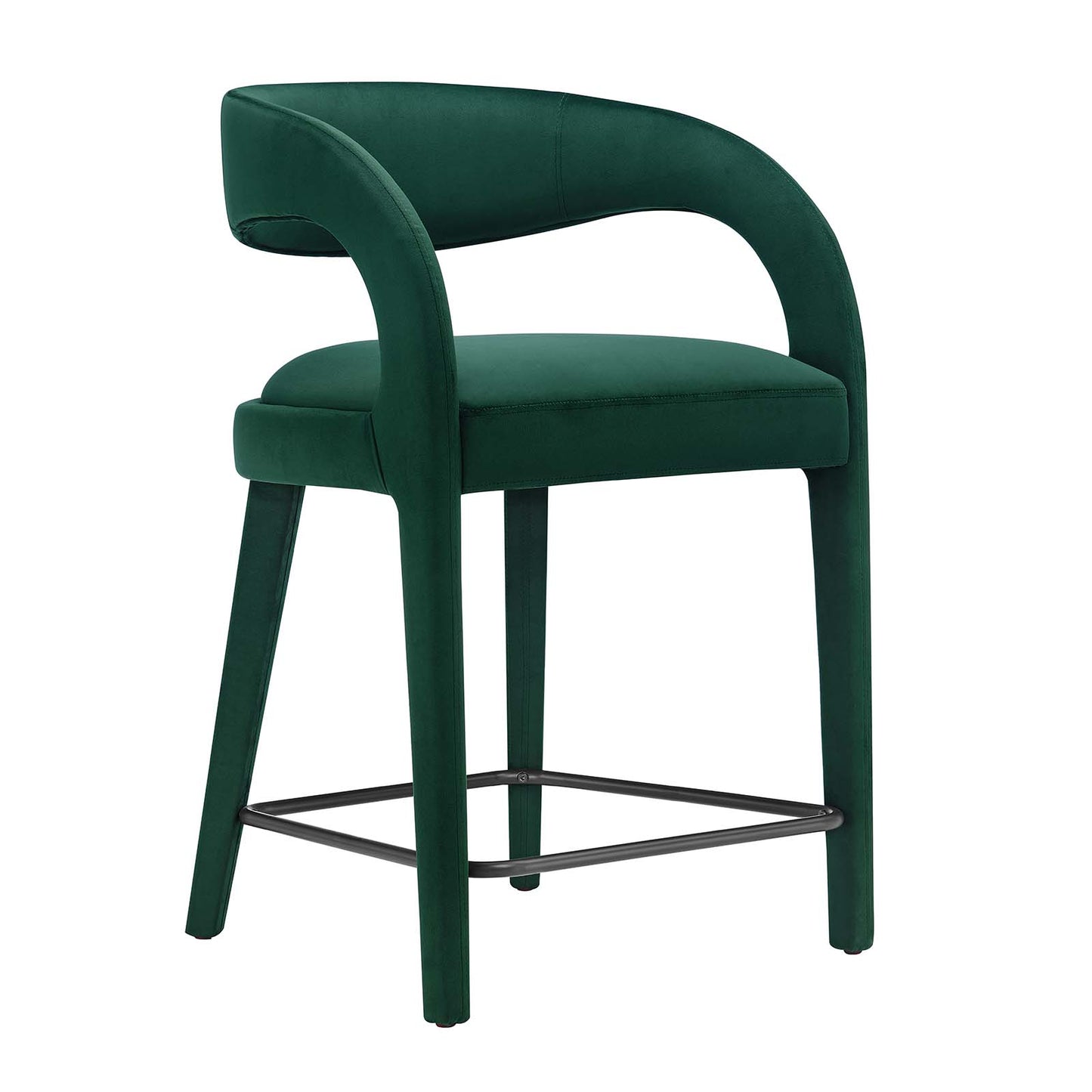 Pinnacle Performance Velvet Counter Stool Set of Two By Modway - EEI-6566 | Counter Stools | Modishstore - 16
