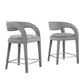 Pinnacle Performance Velvet Counter Stool Set of Two By Modway - EEI-6566 | Counter Stools | Modway - 19