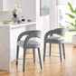 Pinnacle Performance Velvet Counter Stool Set of Two By Modway - EEI-6566 | Counter Stools | Modishstore - 20
